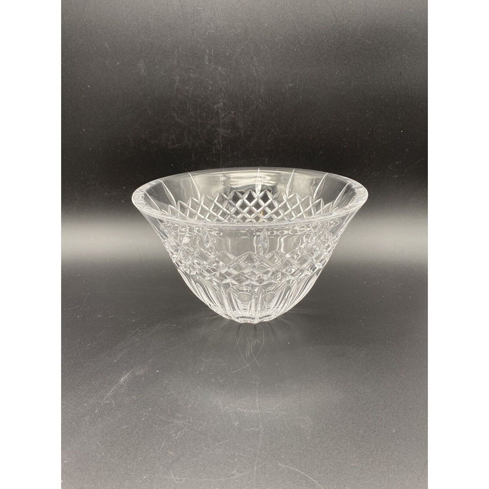 Marquis by Waterford Shelton Cut Glass Bowl 5" Tall, 8"‎ Wide
